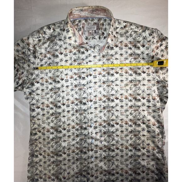 7 Downie St. Couture men's casual button-up shirt in a size 8 - Picture 3 of 16